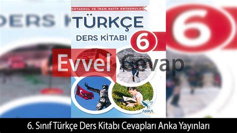 6 sınıf türkçe kitabı cevapları